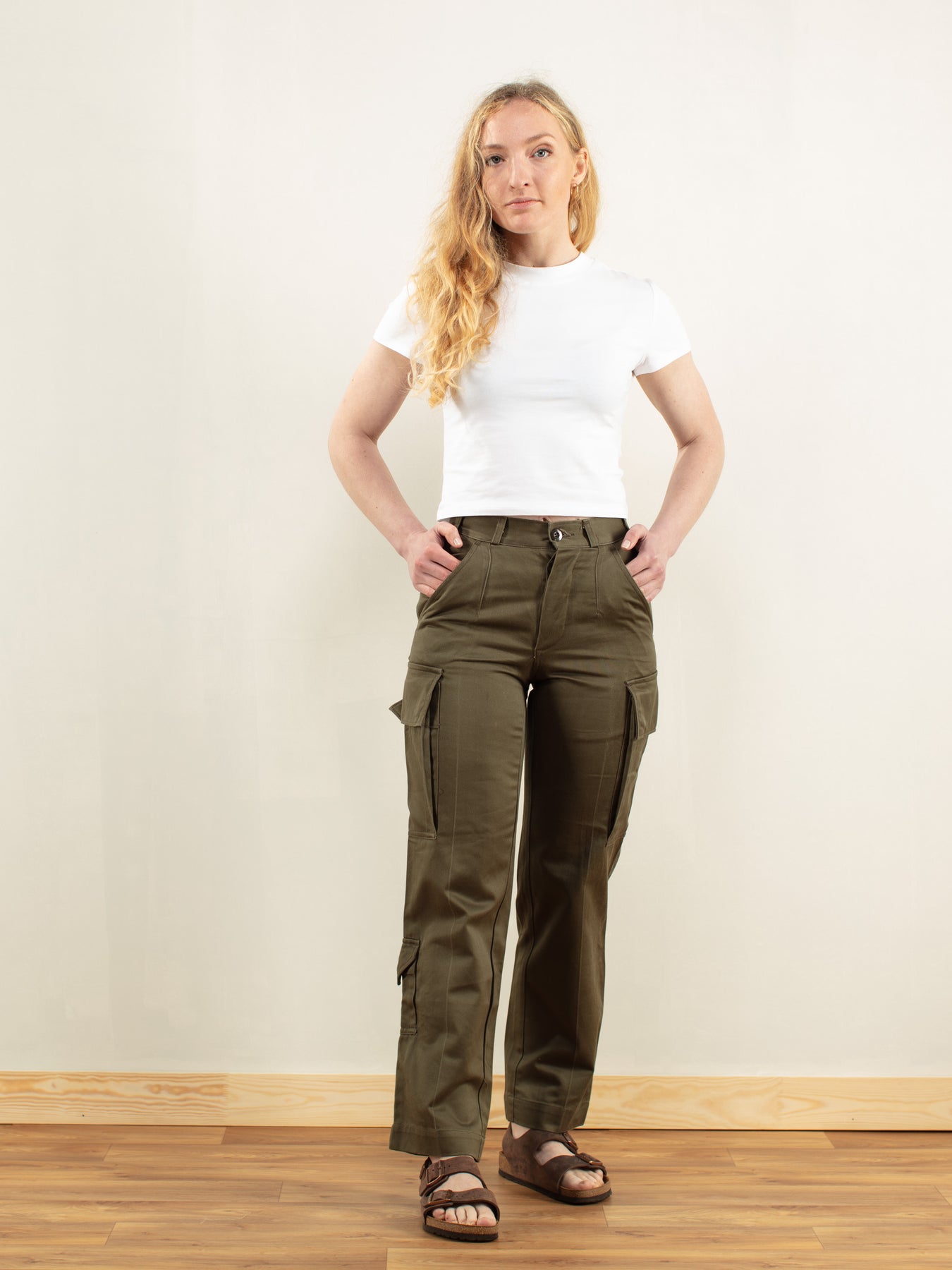 Cute Camo Print Pants - Belted Pants - Cargo Pants - Army Pant - Lulus